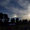 rainbow sunset