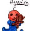 hugging